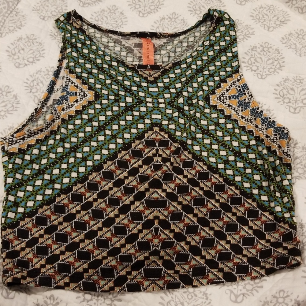 Eight sixty crop tank top